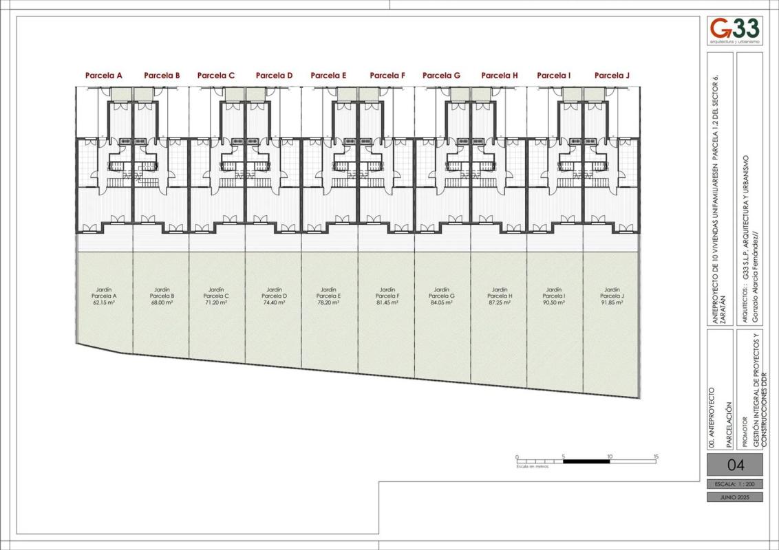 Obra nueva Residencial Apeadero en Zaratan (Revista) plan 1