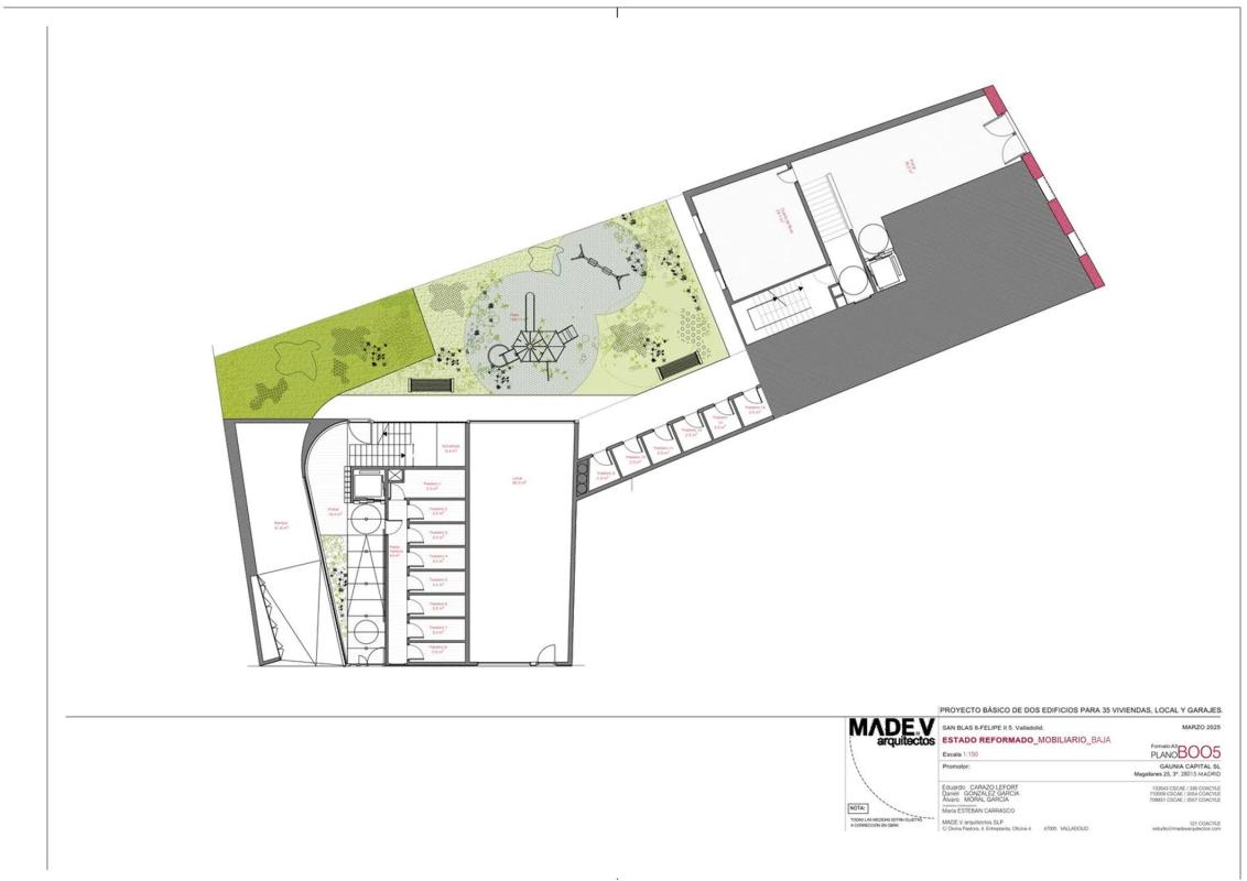 Nowa nieruchomość Residencial Los Austrias w Valladolid plan 1
