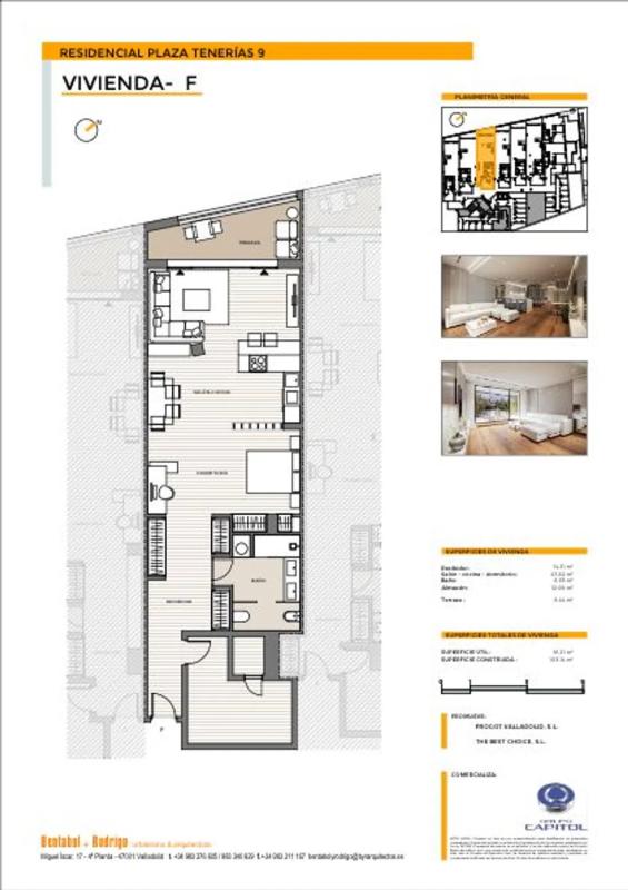 Sprzedaż mieszkania w Plaza Tenerías, 9, Valladolid
plan 5