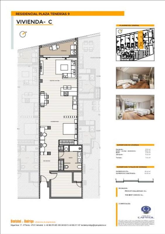 Sprzedaż mieszkania w Plaza Tenerías, 9, Valladolid
plan 7
