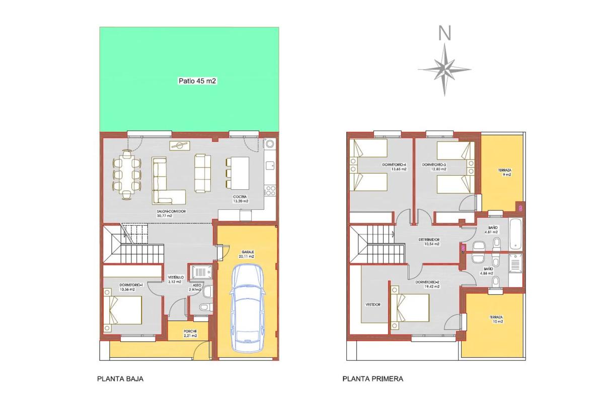 Obra nueva La Cisterniga en Cistérniga (Revista) plan 1