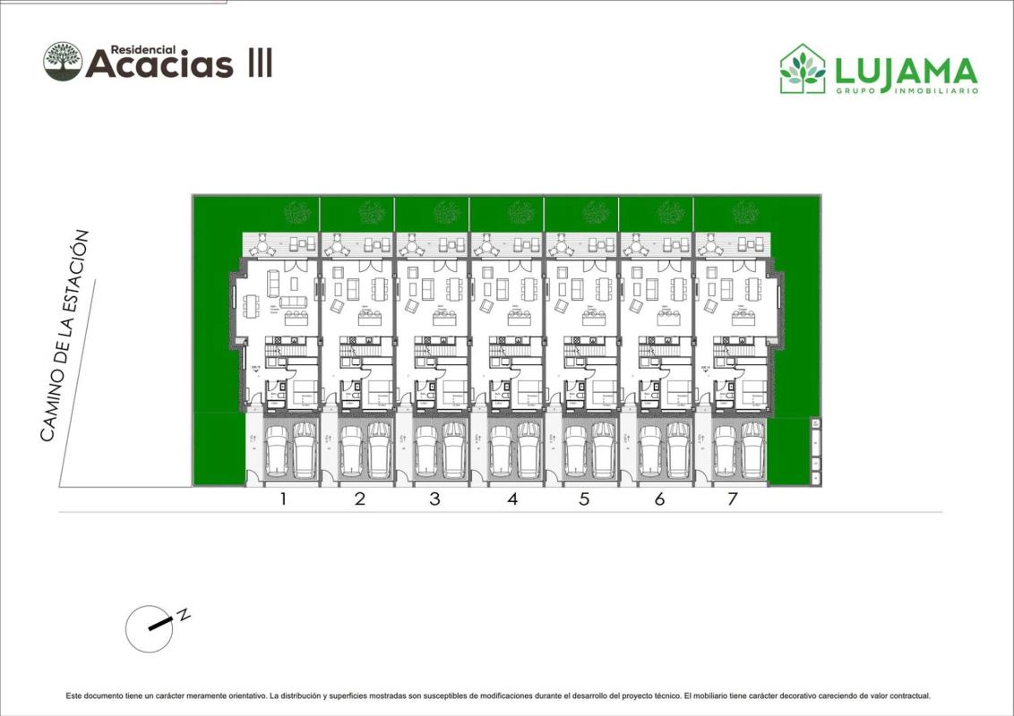 Obra nueva Residencial Acacias nueva fase en Utebo (Revista) plan 1