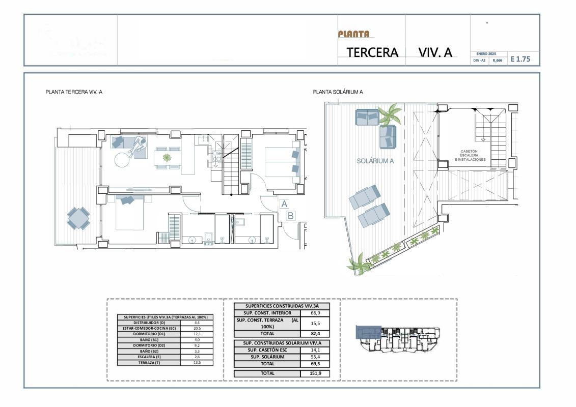 Obra nueva Port Beach en La Villajoyosa / Vila Joiosa (Revista) plan 3