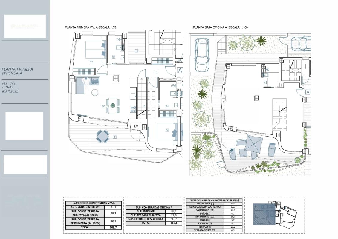 Obra nueva LA VILA AZUL en La Villajoyosa / Vila Joiosa (Revista) plan 2
