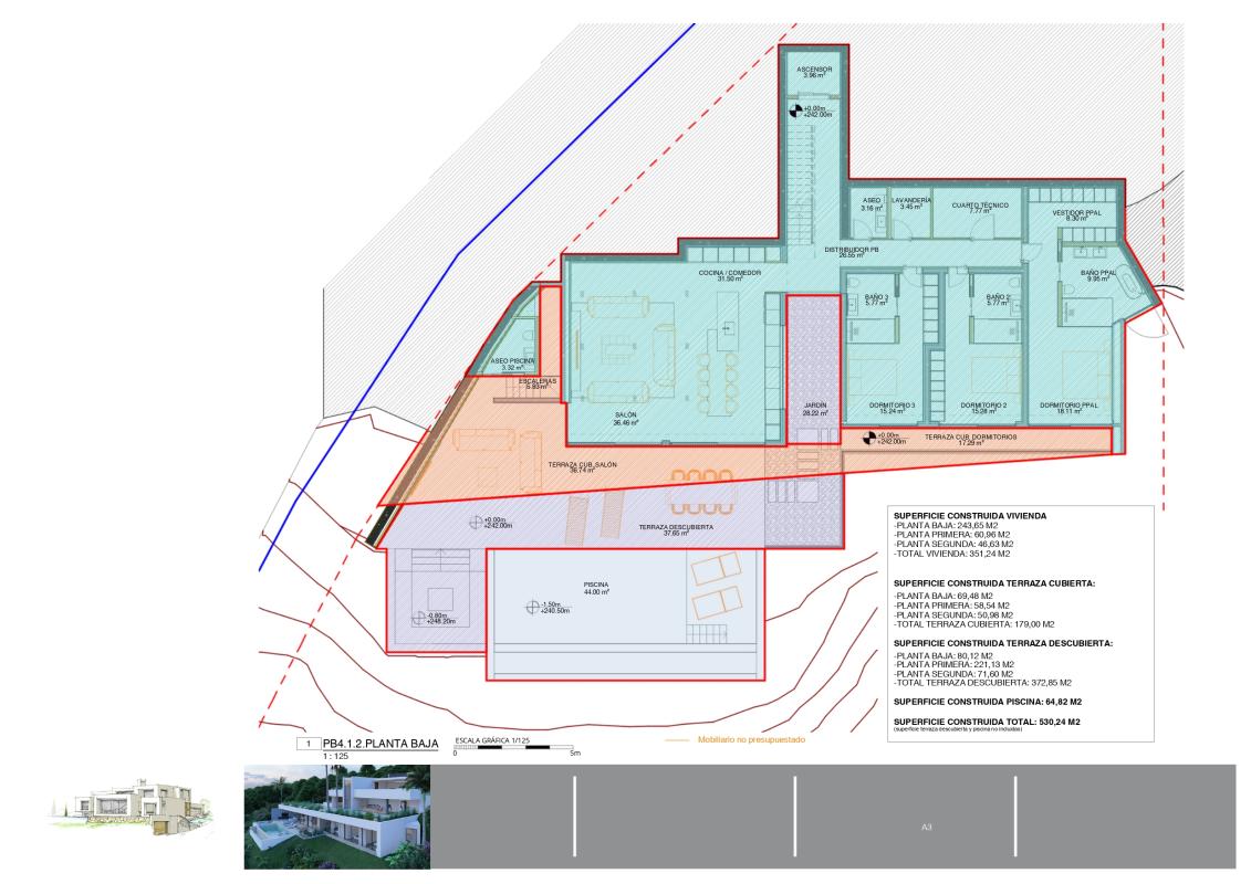 New construction Villa Macarena in Benahavís plan 2