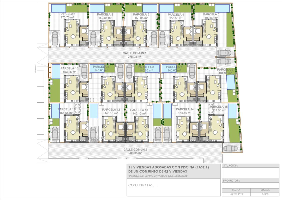 New construction ALBA - SALINA 4 de Vistabella Golf in Orihuela plan 1