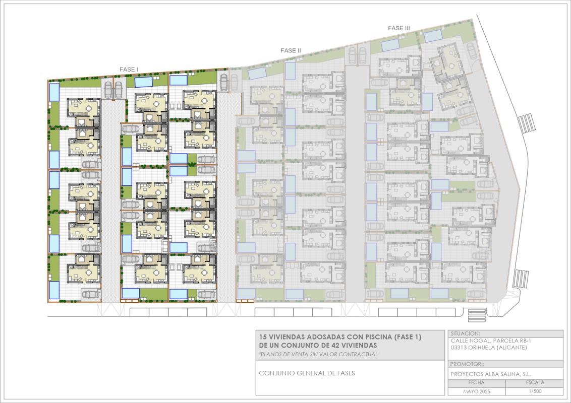 New construction ALBA - SALINA 4 de Vistabella Golf in Orihuela plan 2