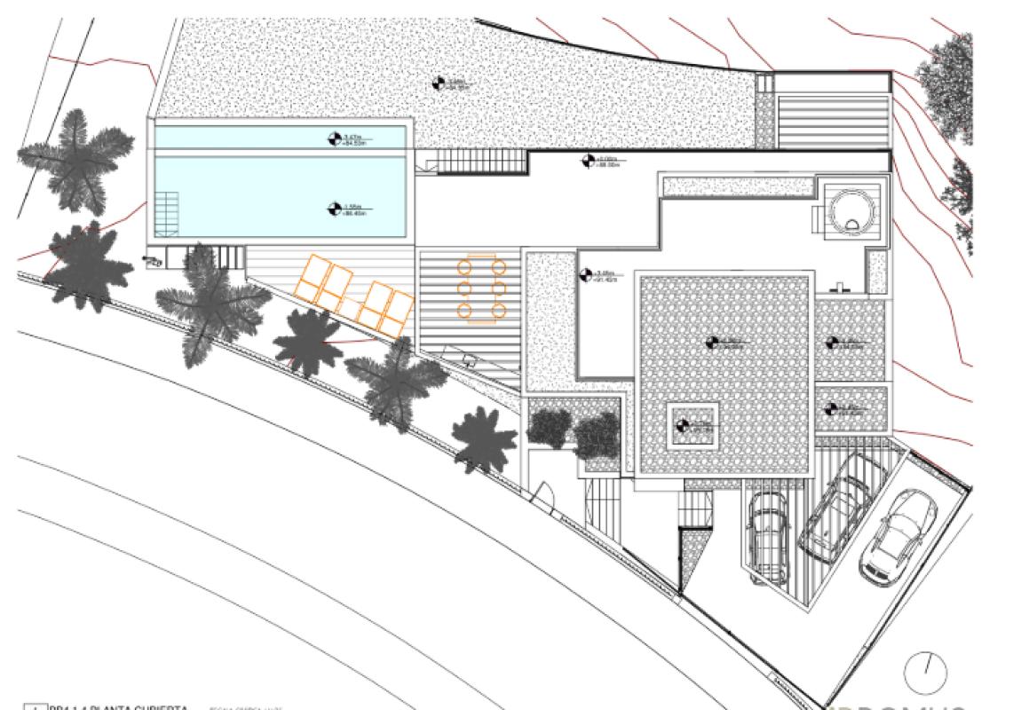 Obra nueva Villa Ana en Marbella (Revista) plan 3