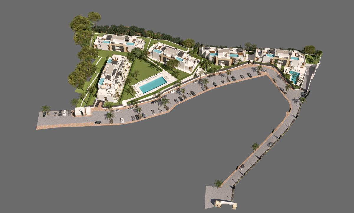 Obra nueva Aloha Forest en Marbella (Revista) plan 2