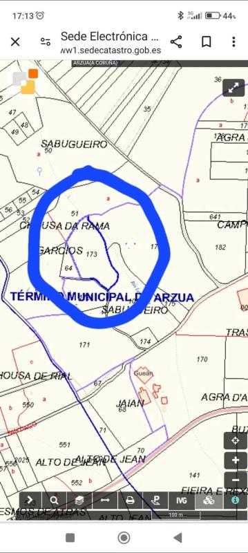 Terreno en venta en Arzua, A Coruña plan 1