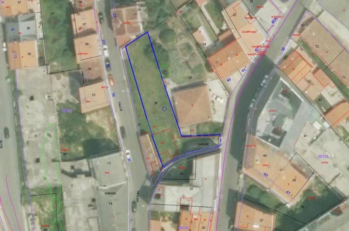Terreno en venta en Ribeira, A Coruña plan 2