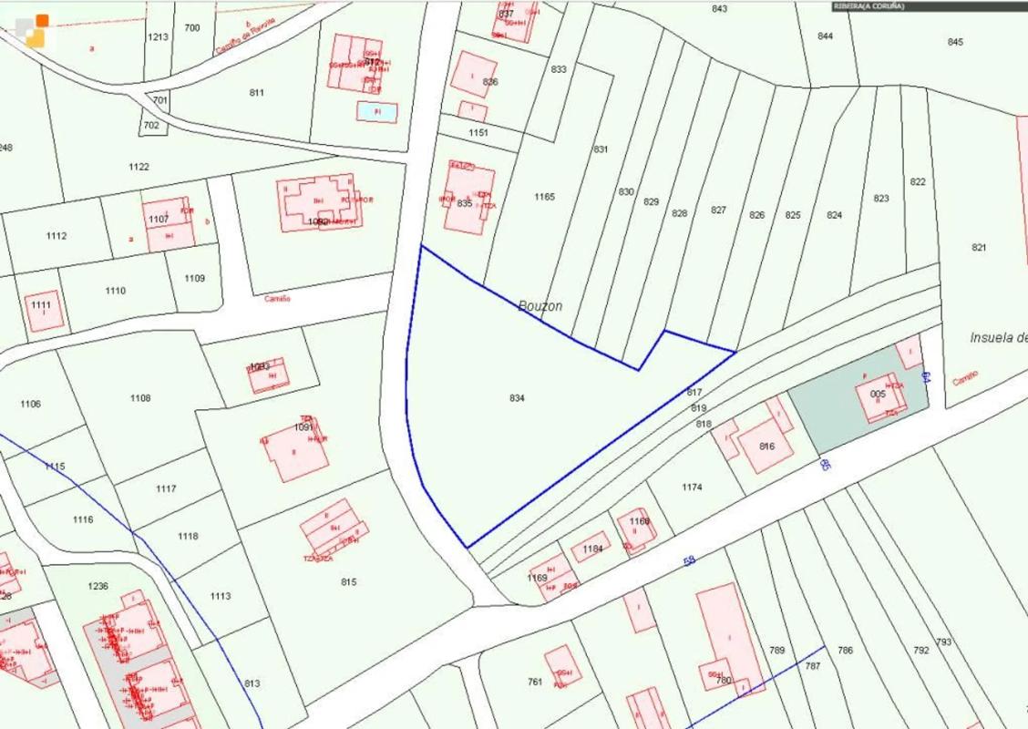Terreno en venta en Ribeira, A Coruña plan 2