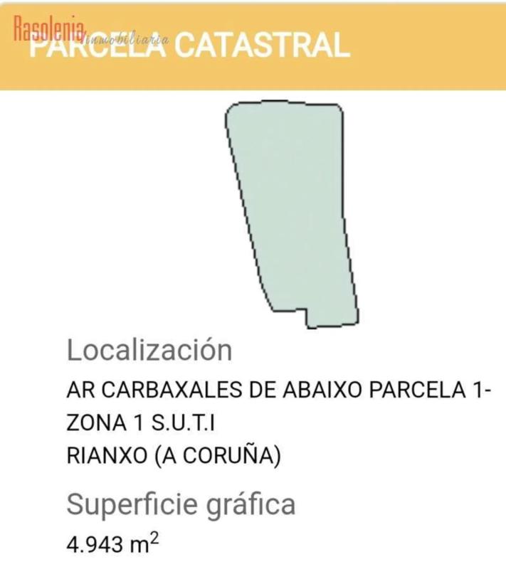 Terreno en venta en Rianxo, A Coruña plan 1