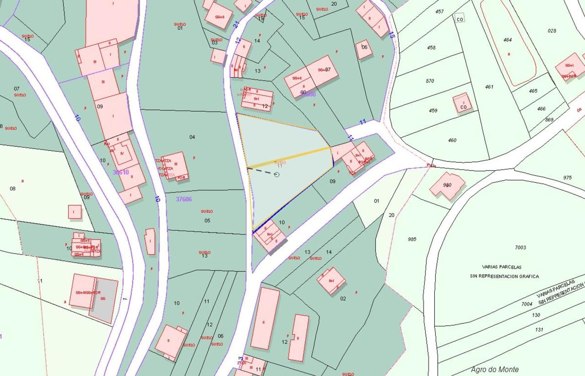 Land for sale in Rianxo, A Coruña plan 1