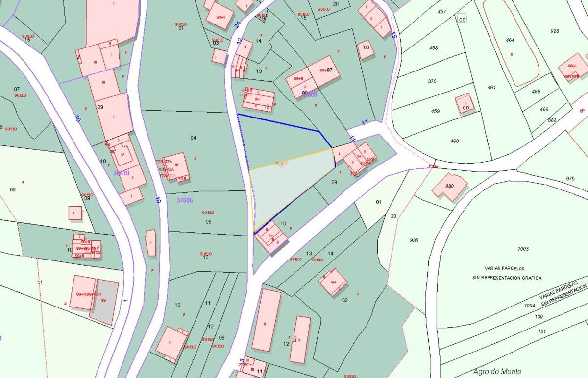 Land for sale in Rianxo, A Coruña plan 2