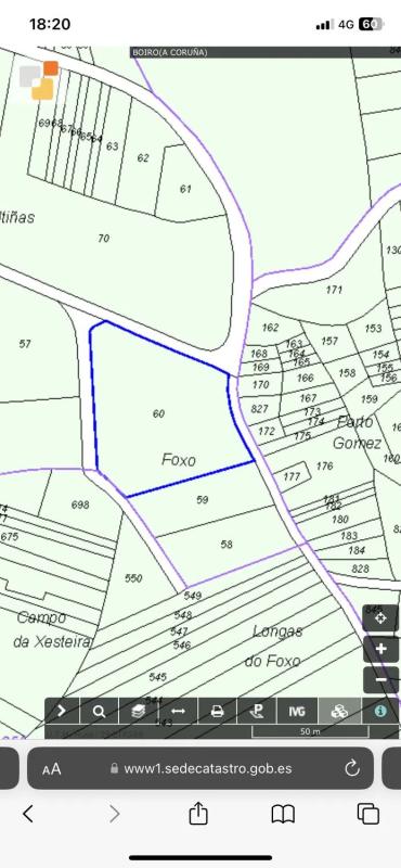 Terreno en venta en Boiro, A Coruña plan 3