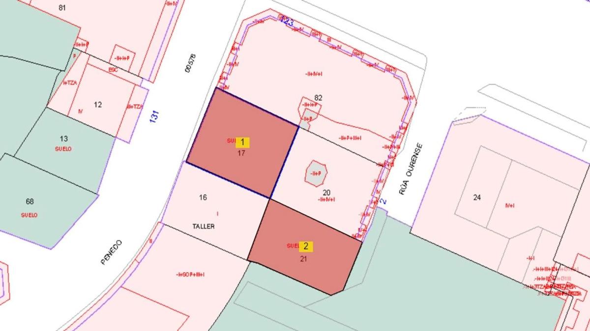 Land for sale in Laracha, A Coruña plan 1