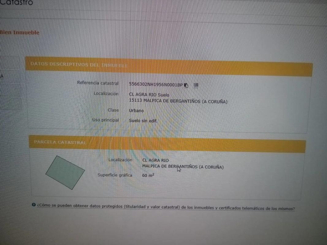 Участок земли на продажу в Мальпика-де-Бергантиños, Ла-Коруня photo 3