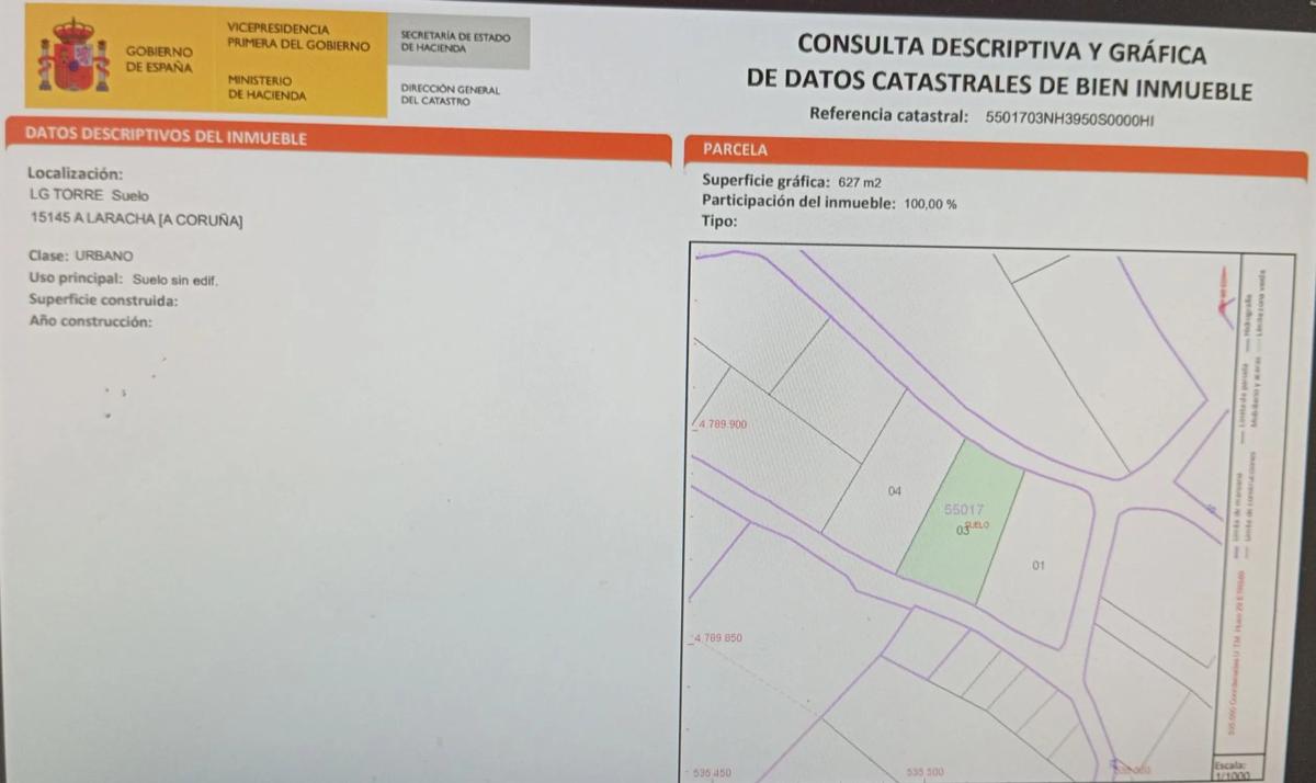 Terreno en venta en Laracha, A Coruña photo 3