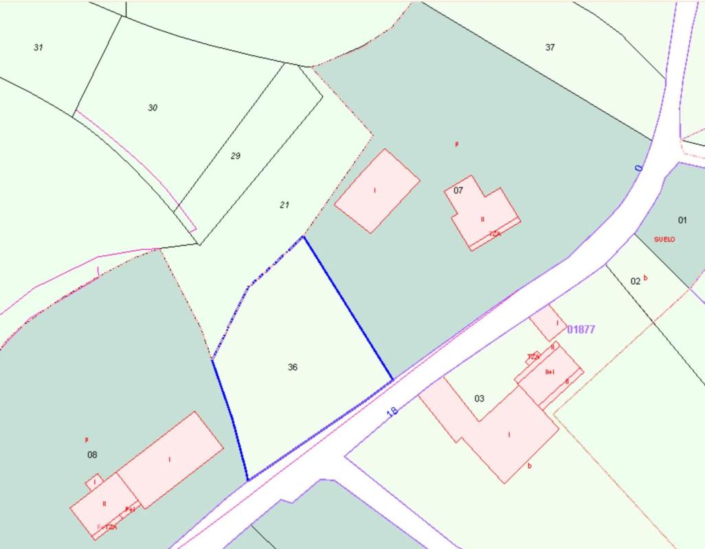Land for sale in Ponteceso, A Coruña plan 1
