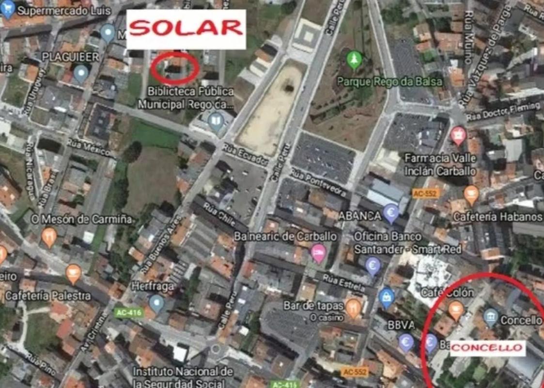 Land for sale in Carballo, A Coruña photo 1