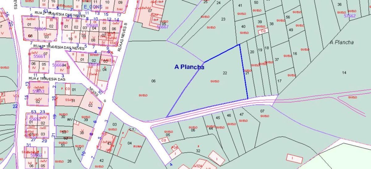 Terreno en venta en Malpica de Bergantiños, A Coruña plan 1