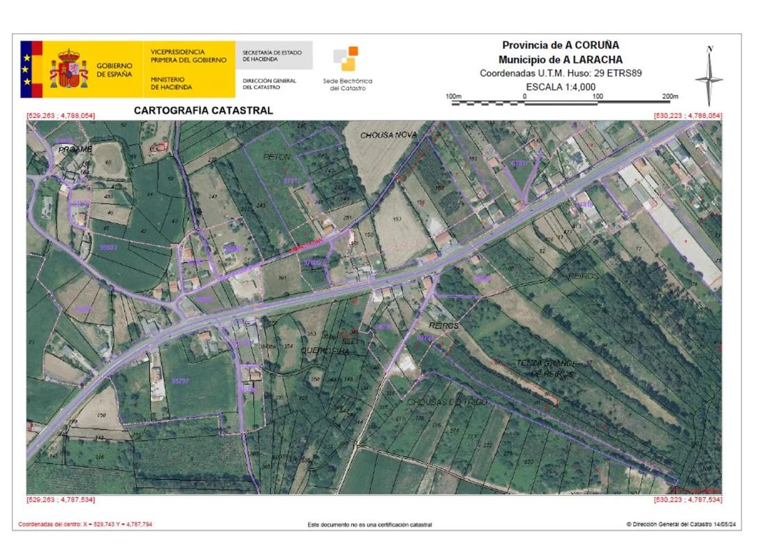 Terreno en venta en Laracha, A Coruña plan 1