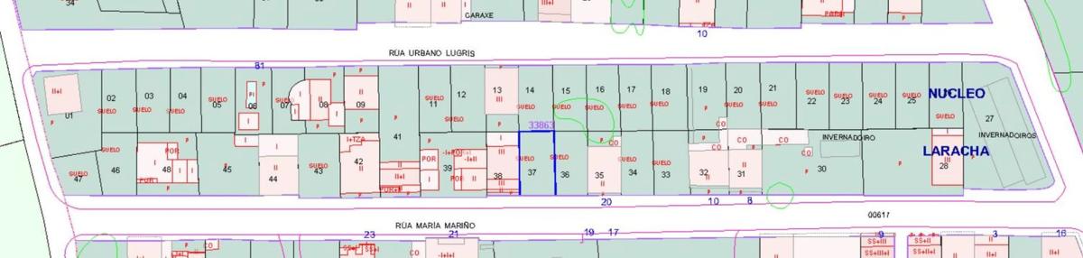 Działka na sprzedaż w Laracha, A Coruña plan 1