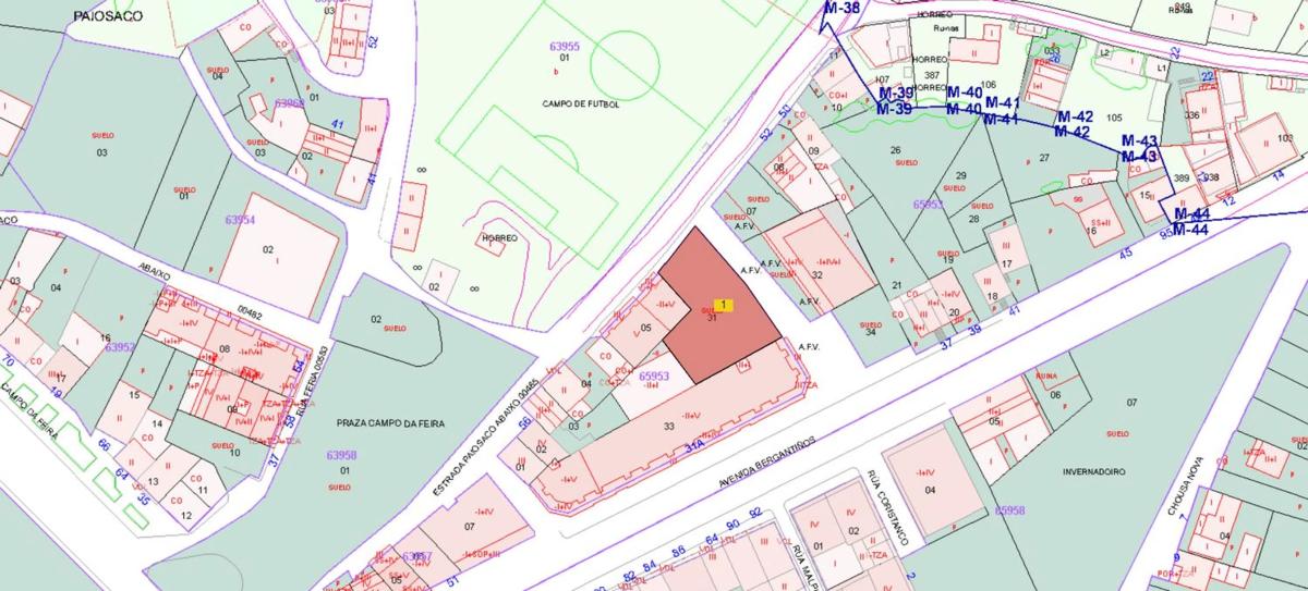 Terreno en venta en Laracha, A Coruña plan 1