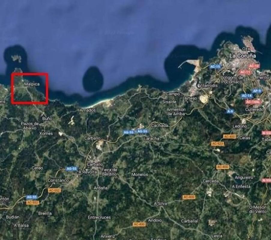 Terreno en venta en Malpica de Bergantiños, A Coruña photo 1