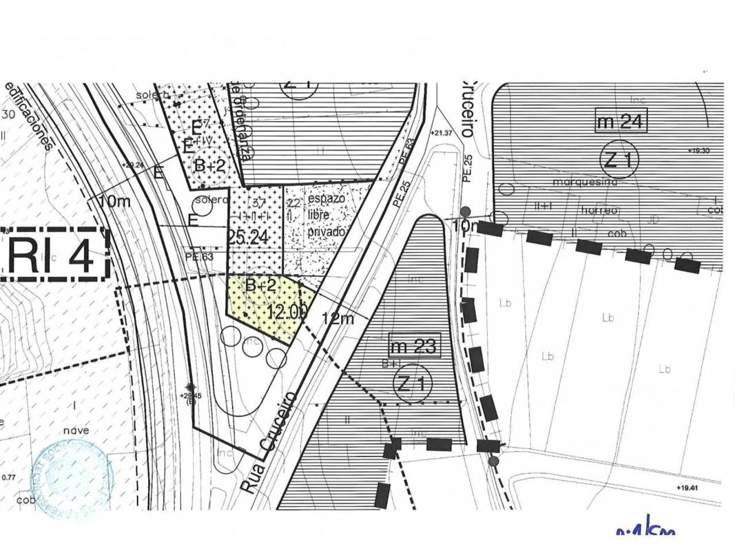Terreno en venta en Laxe, A Coruña plan 1