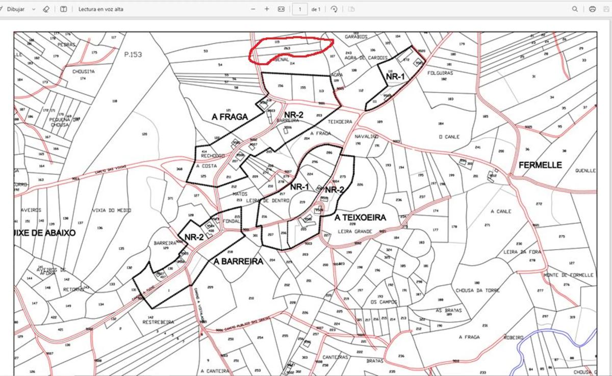 Terreno en venta en Laracha, A Coruña plan 2