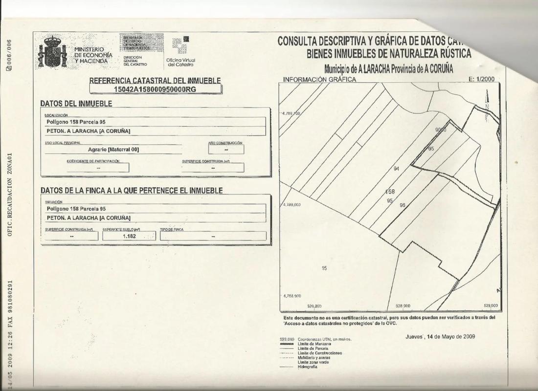 Land for sale in Laracha, A Coruña photo 5