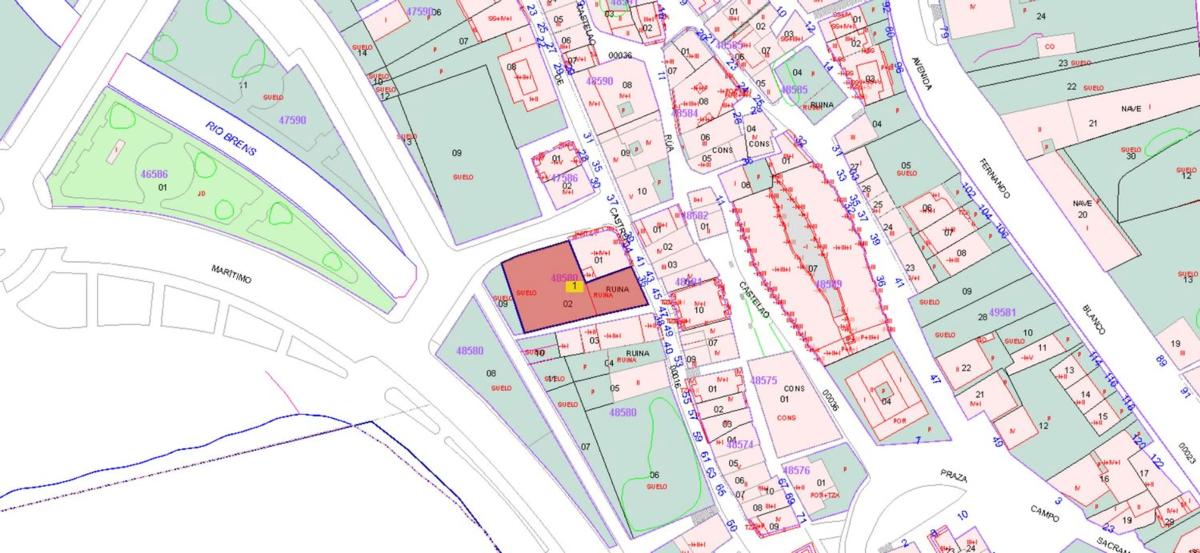 Terreno en venta en Cee, A Coruña plan 1