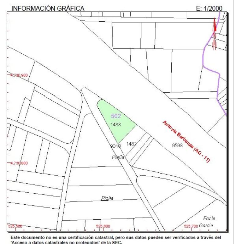 Terreno en venta en Dodro, A Coruña plan 1