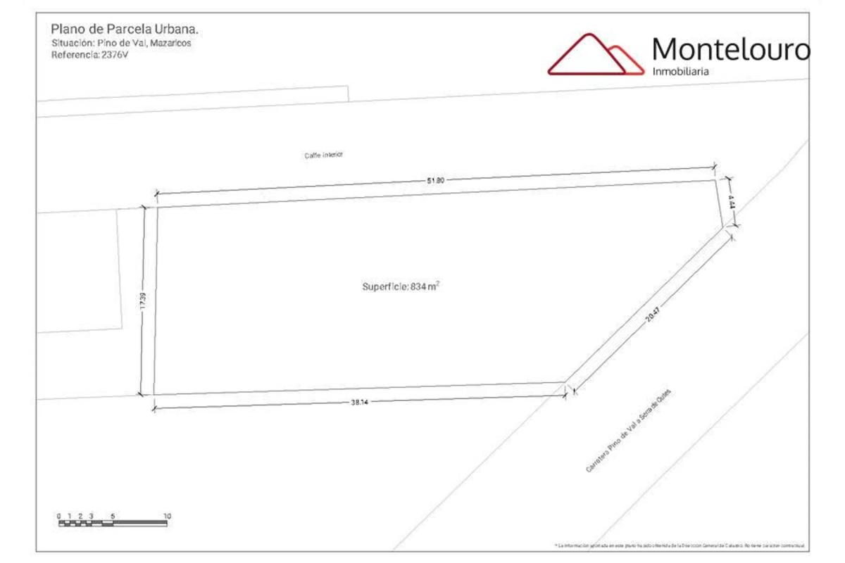 Terreno en venta en Mazaricos, A Coruña plan 1