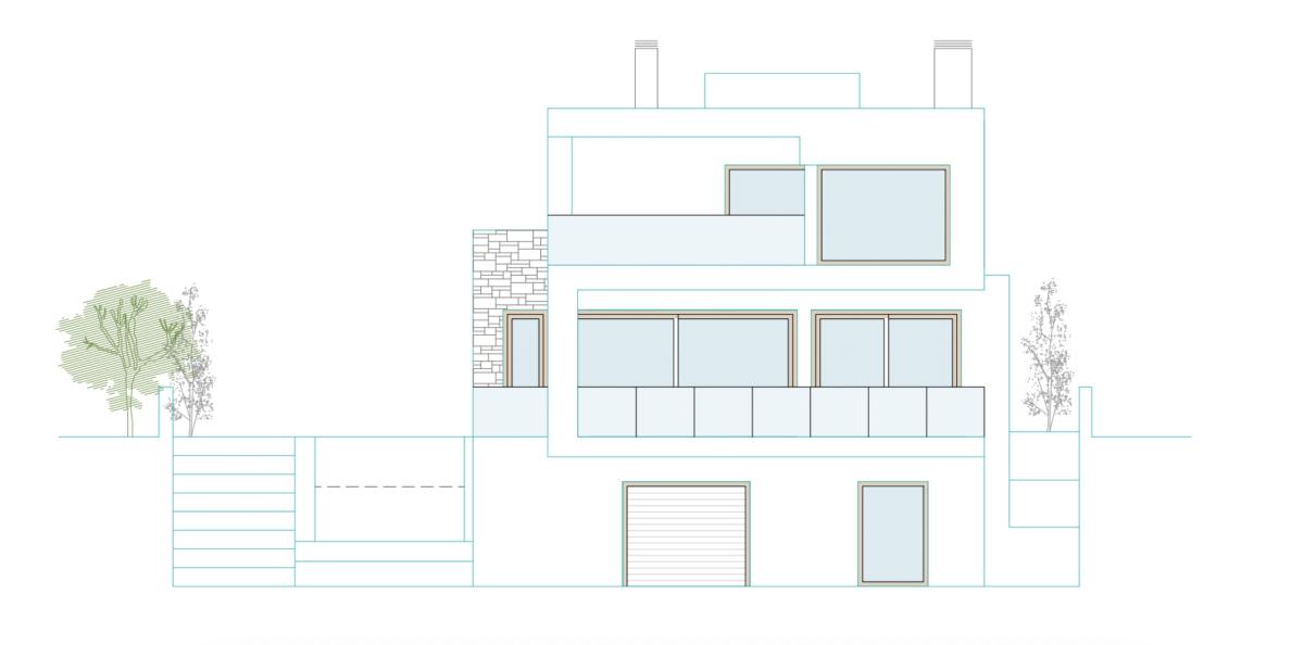 Obra nueva Balcon de Ponoig Villas en Polop (Revista) plan 4