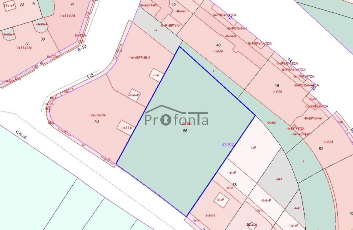 Участок земли на продажу в Бетанцос, Ла-Коруня plan 1
