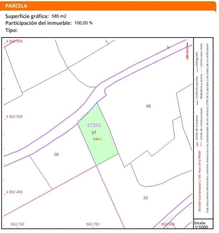 Terreno en venta en Miño, A Coruña plan 2