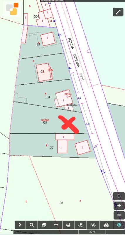 Terreno en venta en Curtis, A Coruña plan 1