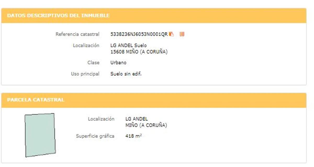 Terreno en venta en Miño, A Coruña photo 3