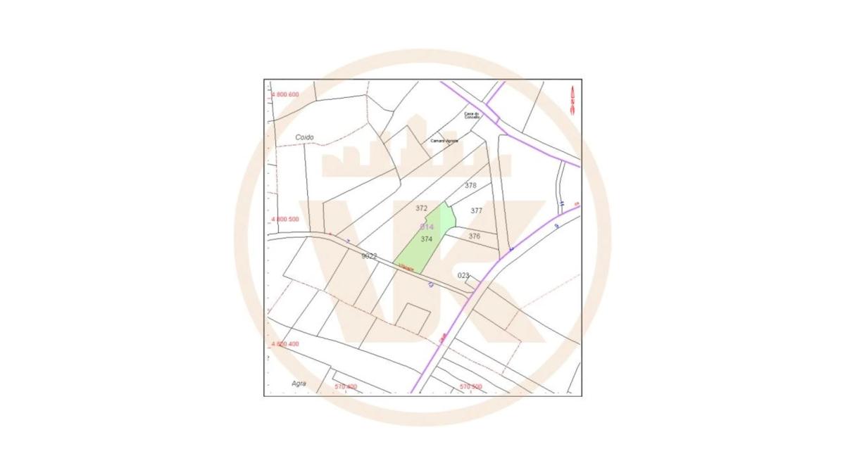 Land for sale in Vilarmaior, A Coruña plan 1