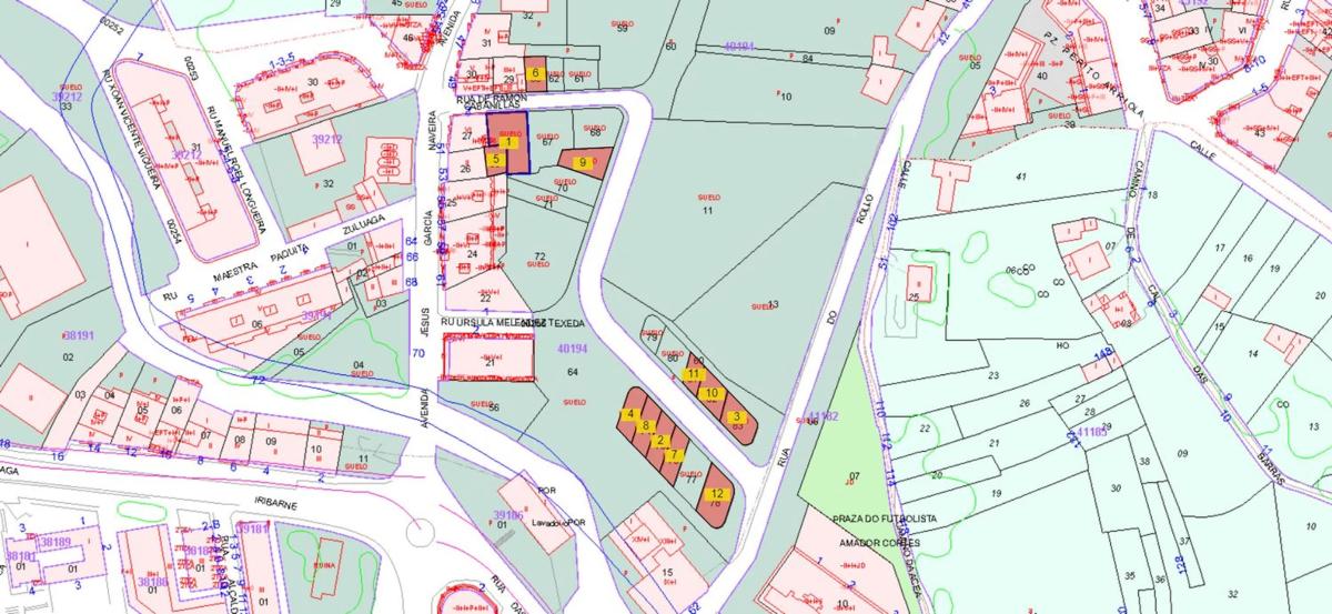 Terreno en venta en Betanzos, A Coruña plan 1