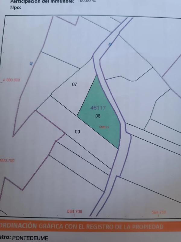 Terreno en venta en Miño, A Coruña plan 1