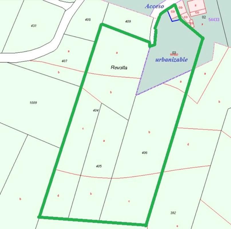 Terreno en venta en Oza-Cesuras, A Coruña plan 1