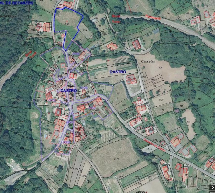 Land for sale in Betanzos, A Coruña plan 1