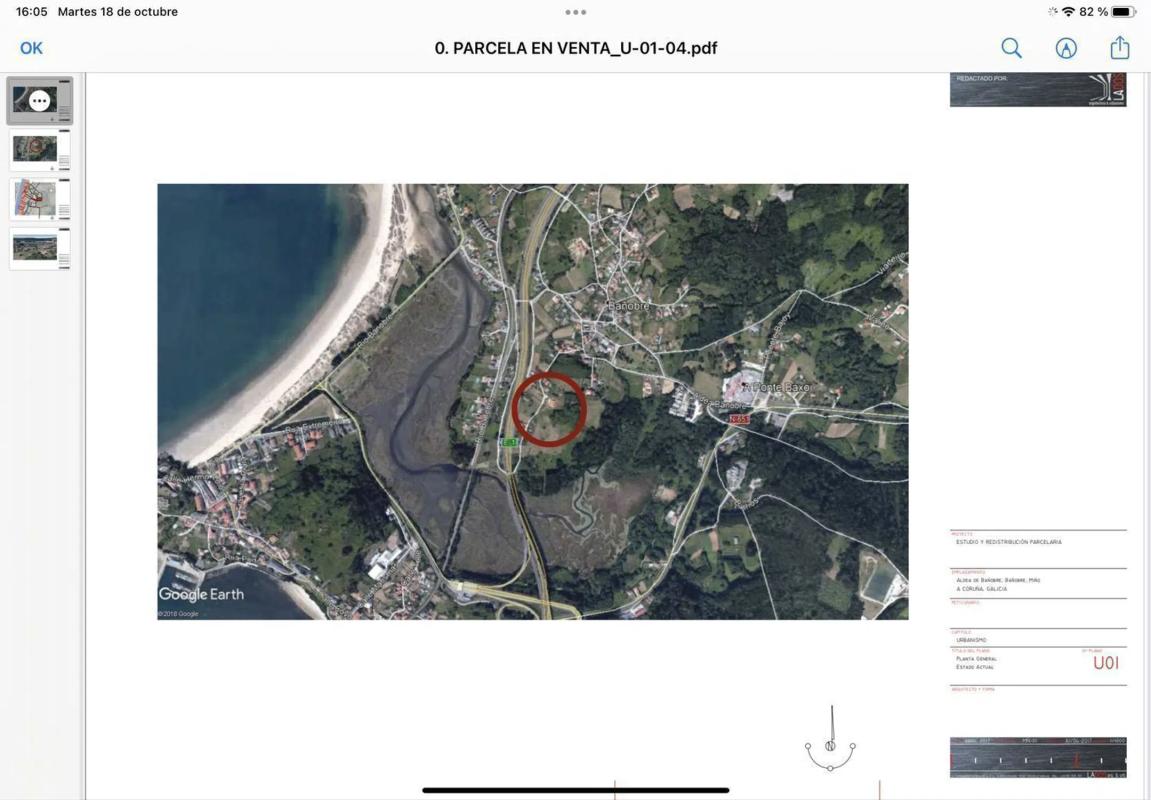 Terreno en venta en Miño, A Coruña photo 2