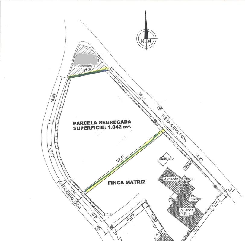 Terreno en venta en Paderne, A Coruña plan 1