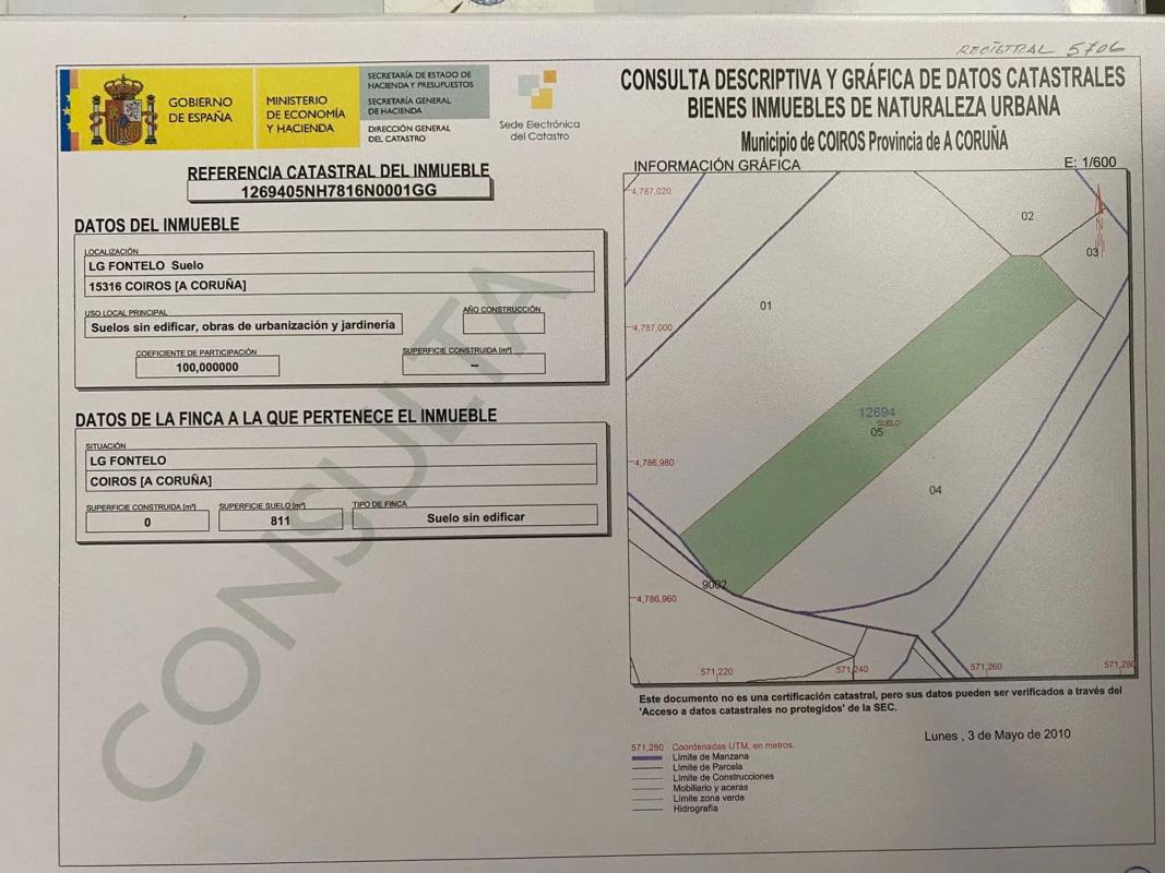 Terreno en venta en Coiros, A Coruña plan 5