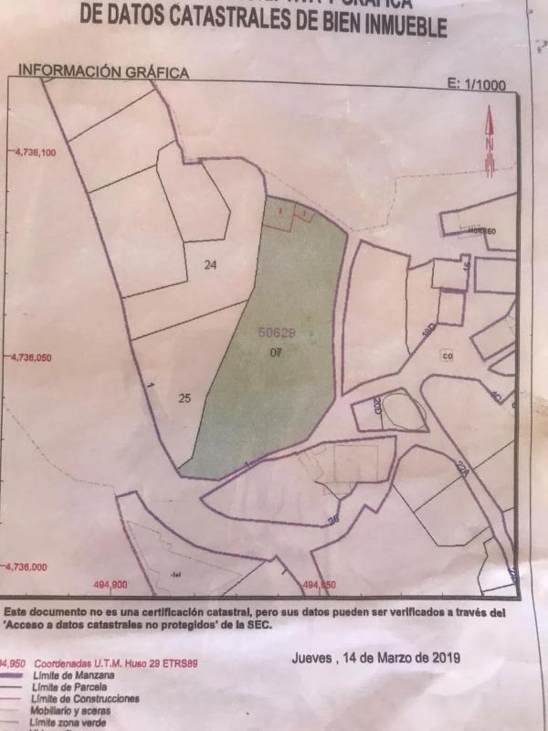 Terreno en venta en Muros, A Coruña plan 1